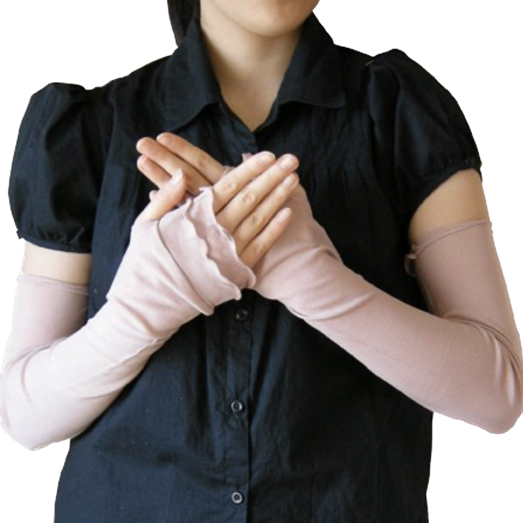 シルク アームカバー