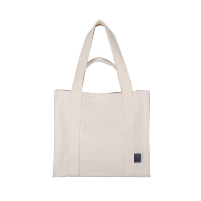 ar* Organic Cotton 2way Canvas Bag - Midi (GRAY)