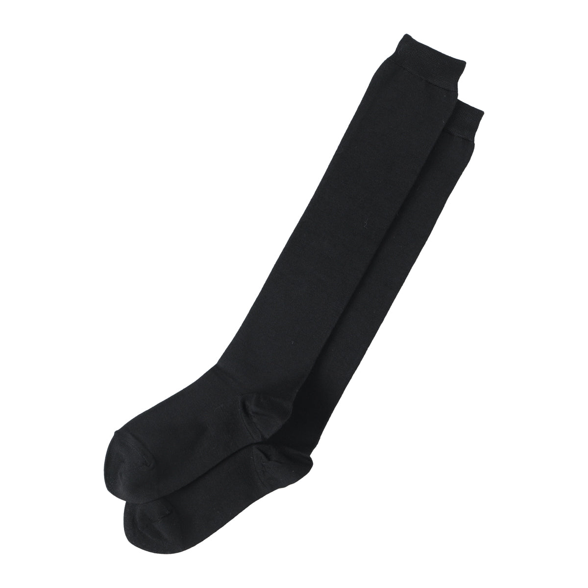 Silk High Socks (BLACK)