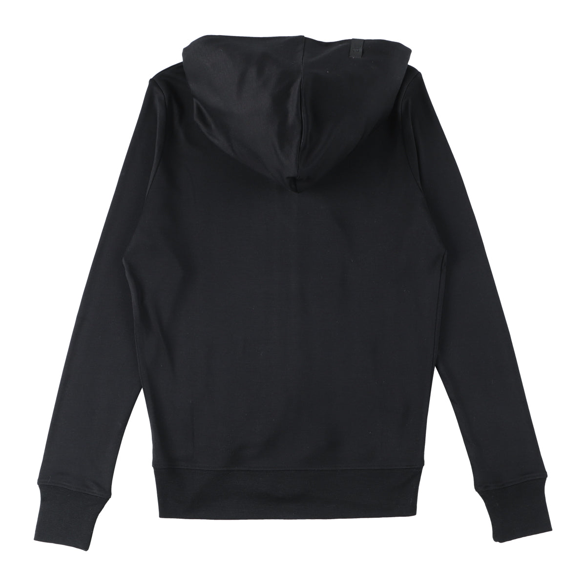 Silk Jersey Hoodie (BLACK)