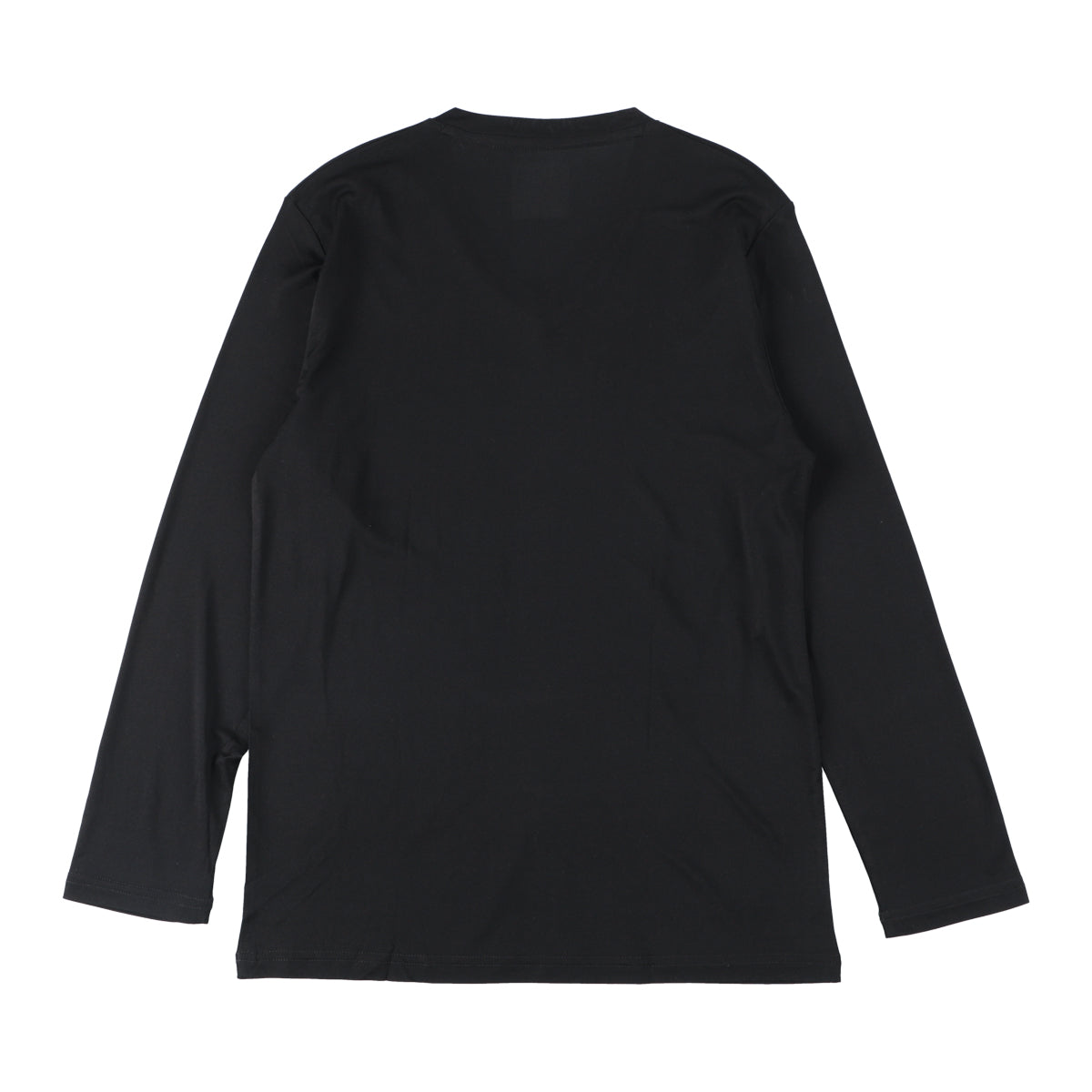 Men's Silk 100% Long sleeve shirts (BLACK)