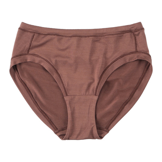 Silk Shorts (COCOA BROWN)