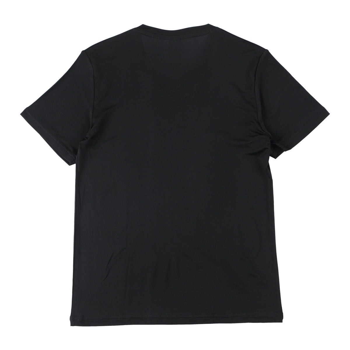 Men's Silk 100% Tshirts (BLACK)
