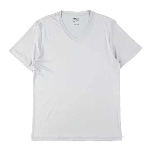 Men's Silk 100% Tshirts (GRAY)