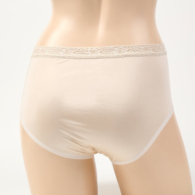 Silk 100% Seamless Shorts (PEARL)